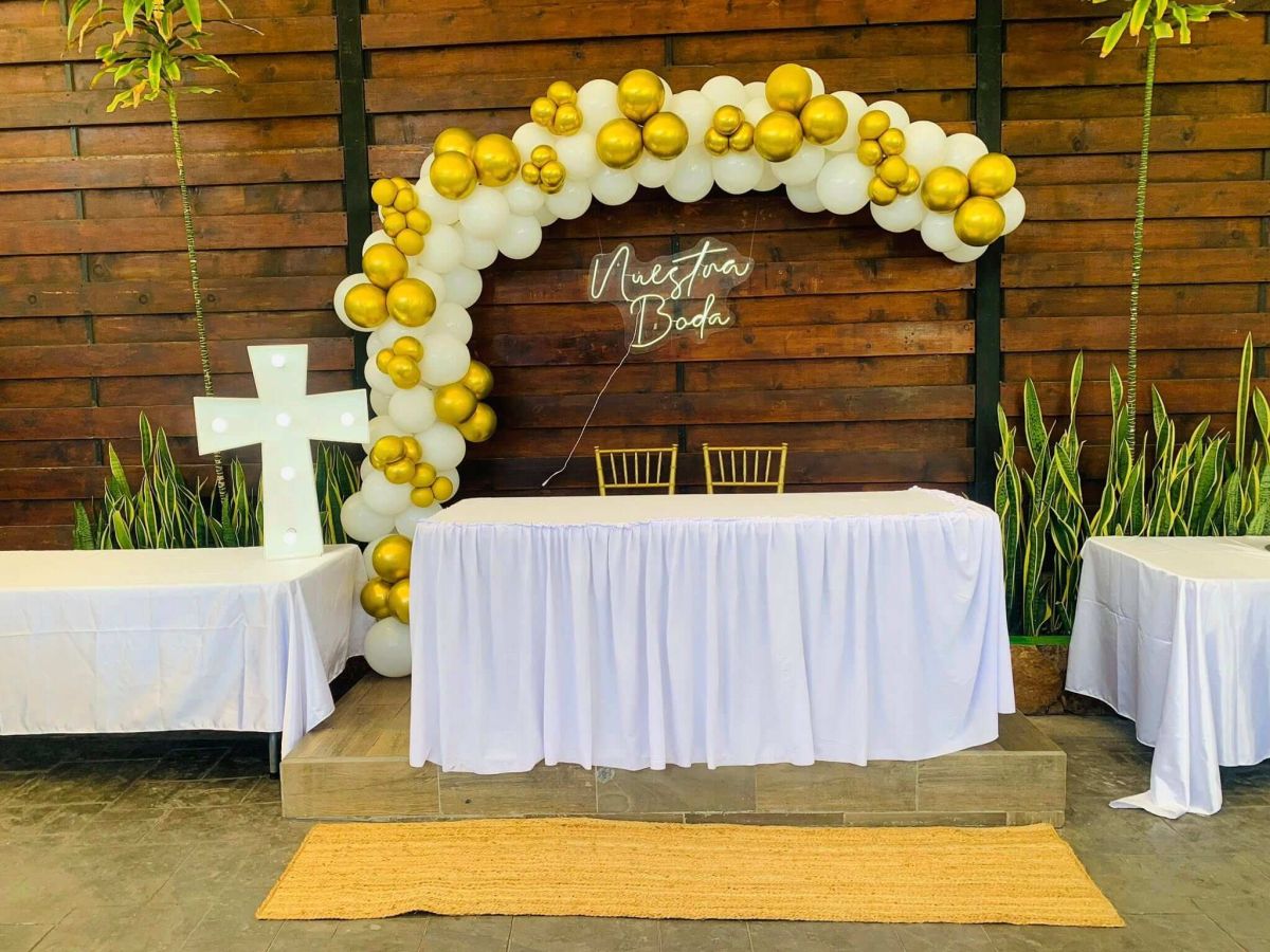 Boda en jardín