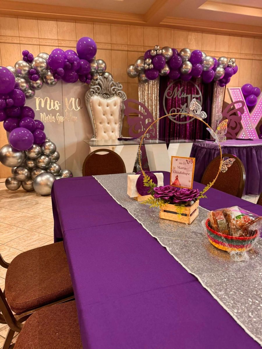 Quinceañera rosa